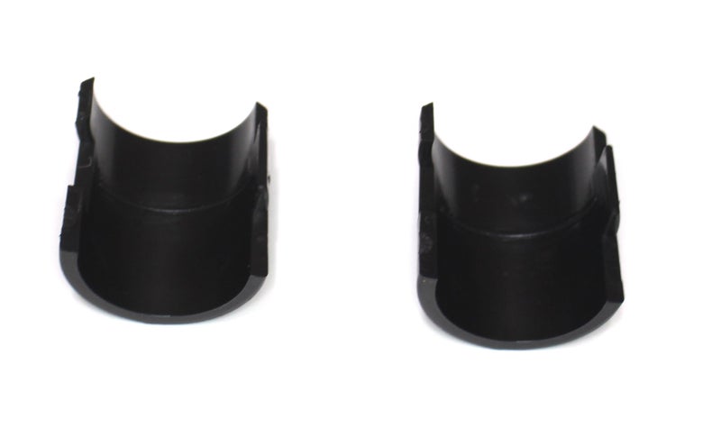JSP Manufacturing 1" Diameter Post Wire Shelf Clips Shelving Split Sleeves Lock Metal Rack Locking Plastic Pick A Pack Wholesale Bulk 12 Pairs (24 Pack) - Image 5